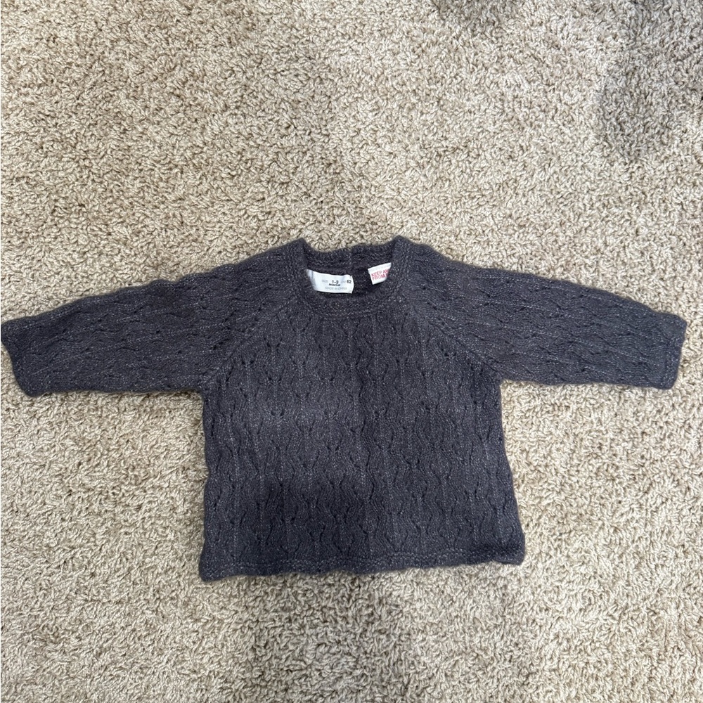 Zara baby sweater - Dark Gray